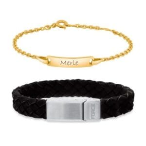 Armbånd med gravering